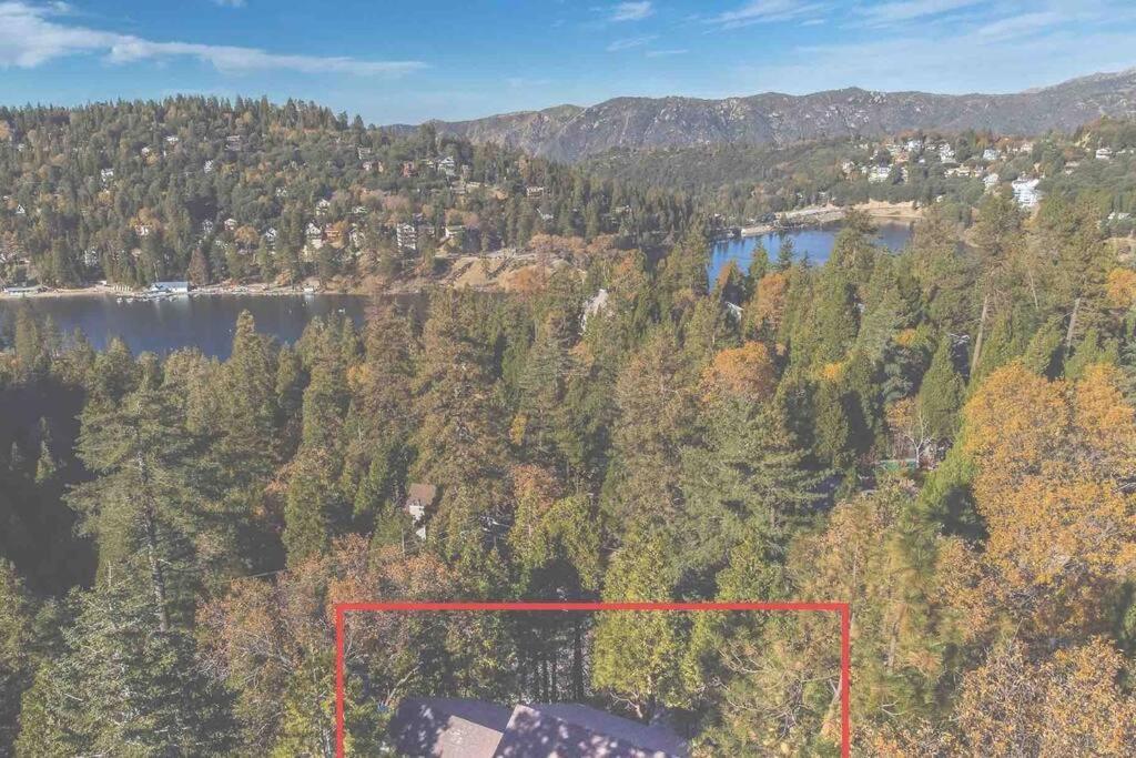 Lakeview 3-Story Winter Home Crestline Buitenkant foto
